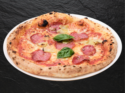 NÁPOLYI SZALÁMI PIZZA