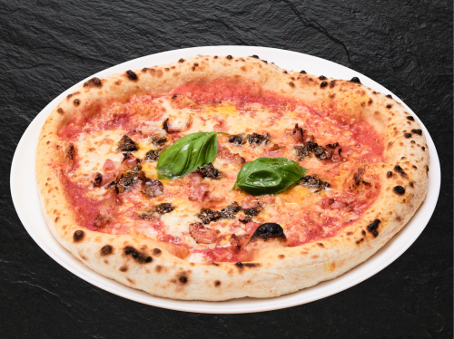 NÁPOLYI OLASZ BACON PIZZA